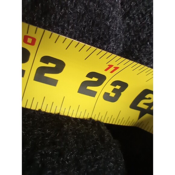 Y2K American Eagle Women's Wool Blend Double Breasted Peacoat XL Black - Picture 7 of 8